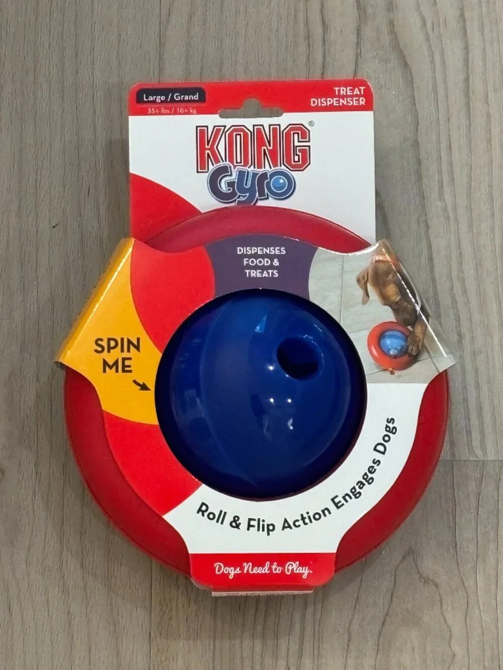 KONG Gyro treat dispenser